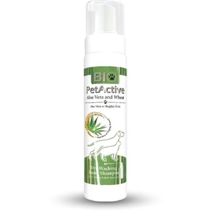 Bio Pet Active Pet Active Aloe Vera ve Buğday Özlü Kuru Yıkama Köpük Şampuanı 200 Ml
