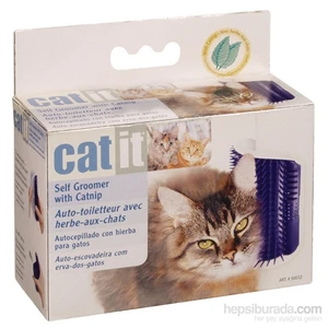 Catit Catnipli Tozlu Kedi Kaşınma Fırçası Köşe Fırçası