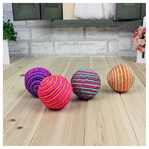 Eurostar Fare Hasır Tüylü Top Kedi Oyuncağı