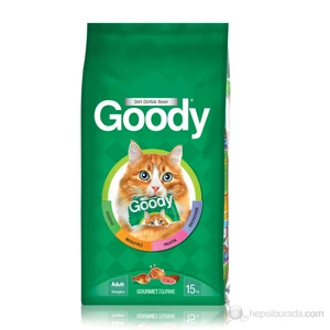 Gourmet Renkli Taneli Kedi Maması 15 Kg