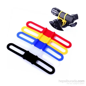 Silikon Bisiklet Far Tutucu