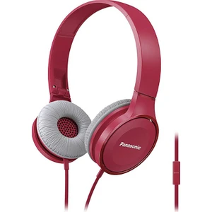 RP-HF100ME-P Pembe Kablolu Kulak Üstü Mikrofonlu Katlanabilir Stereo Kulaklık