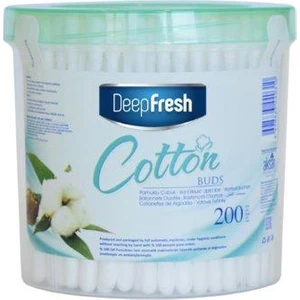 Deepfresh Kulak Pamuğu 200'lü Silindir Kutu