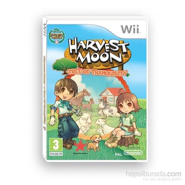 Rising Star Wii Harvest Moon Tree Of Tranqu l ty Fiyat