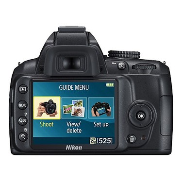 Nikon D3000 18-55mm VR Lens 10.2MP 3.0