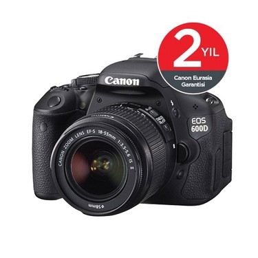 Canon Eos 600D 18-55mm IS II SLR Dijital Fotoğraf Makinesi Fiyatı