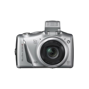 Canon PowerShot SX150 IS 14.1MP 12X Optik Zoom 3.0