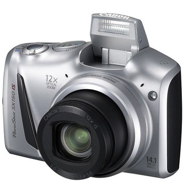 Canon PowerShot SX150 IS 14.1MP 12X Optik Zoom 3.0