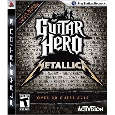 Guitar hero on sale metallica ps3