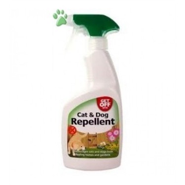 Pet deterrent clearance spray