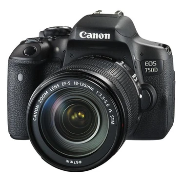 Canon Eos 750D SLR Dijital Fotoğraf Makinesi 6000 x 4000 Fiyatı