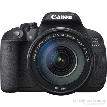 Canon Eos 700D + 18-135 Is Stm + Çanta + 16 Gb Hafıza
