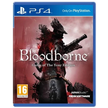 Sony Bloodborne Game Of The Year Edition PS4 Oyun RPG Aksiyon Yetişkinler İçin Tek