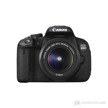 Canon Eos 650D 18-55 mm 18MP 3.0" LCD SLR Fotoğraf Makinesi(Dokunmatik