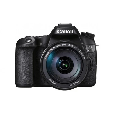 Canon Eos 70D 18-200 IS Kit DSLR Fotoğraf