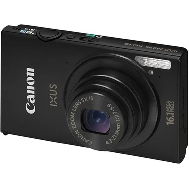 Canon Ixus 240 HS 16.1 MP 5x Optik Zoom 3.2" LCD Ekran Dijital Fotoğraf