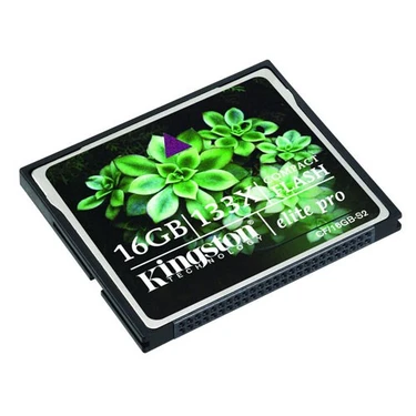 Kingston 16 GB Elite Pro Compact Flash Hafıza Kartı