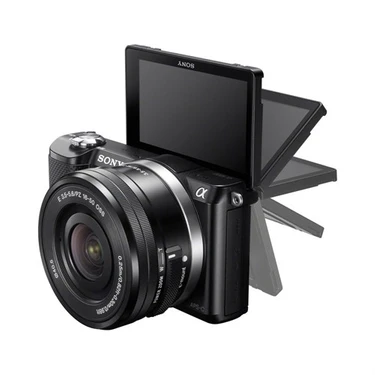 Sony A5000 16-50mm Objektif 20.1 Mp 3" Hareketli Ekran Wi-fi  NFS Aynasız SLR Dijital Fotoğraf