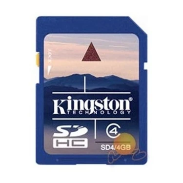 Kingston 4 GB Class 4 SDHC Hafıza Kartı