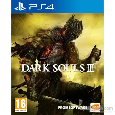 Bandai Namco Dark Souls 3 PS4 Aksiyon RPG Oyun Gençler İçin Multiplayer