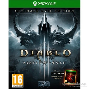 Activision Diablo 3 Ultimate Evil Edition RPG Aksiyon Oyunu Xbox One Uyumluluğu ile Eğlenceli