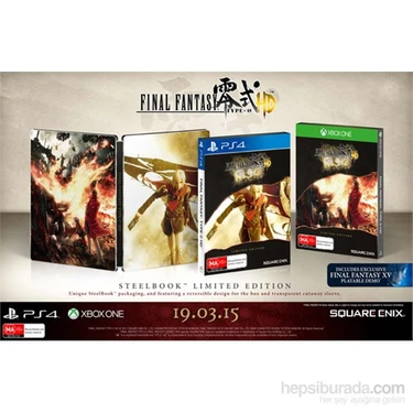 Final Fantasy Type 0 Hd Steelbook Lim Edt Xbox