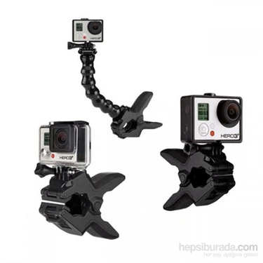 Trx-Pro Gopro Hero 2 3 3+ 4 Jaws Esnek Mandal Bağlantı