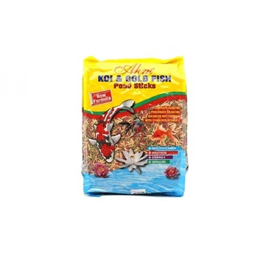 AHM Koi Goldfish Mix 1 kg Havuz Yemi Kolay Sindirilebilir Zengin İçerik Akvaryum Balıkları