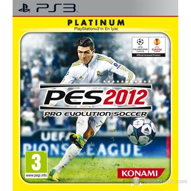 Konami PES 2012 PS3 Spor Oyunu Gerçekçi Oynanış ve Türkçe Dil Desteği