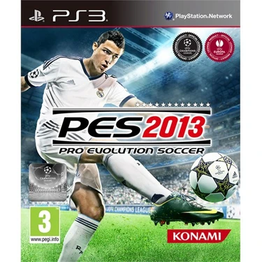 Konami PES 2013 PS3 Pro Evolution Soccer Spor Oyunu Genç ve Yetişkinler