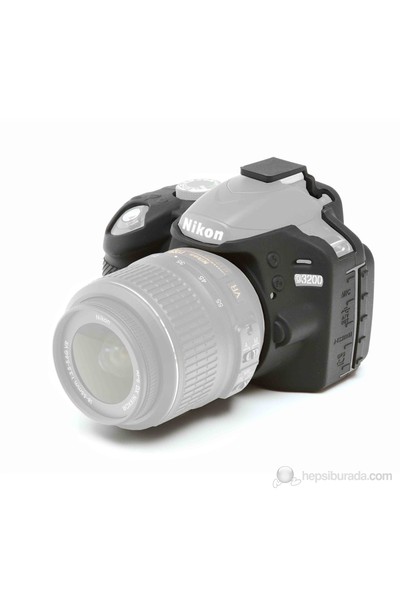 EasyCover Nikon D3200 Silikon Kılıf ECND3200B(Siyah)