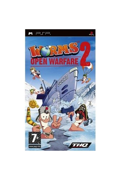 Thq Psp Worms Open Warfare 2