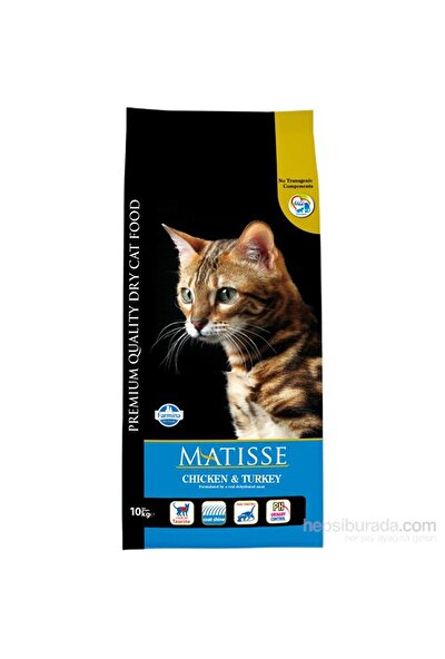 Matisse Tavuk&Hindi&Sebzeli Kuru 10 Kg Kedi Maması