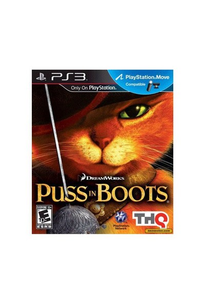 Puss In Boots (Çizmeli Kedi) Move Uyumlu PS3