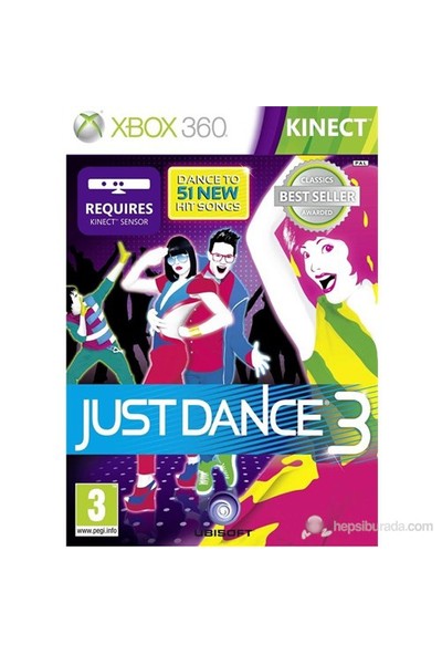 Just Dance 3 X360
