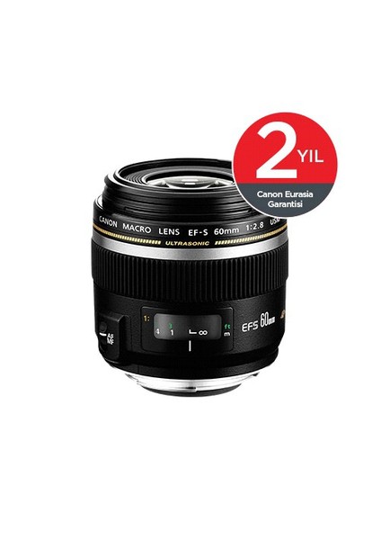 EF-S 60mm 2.8 Macro USM Objektif