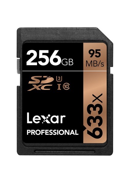 256Gb 633X Professional Sdxc Uhs-1-95Mb/Sn. (Class 10) U3 Hafıza Kartı