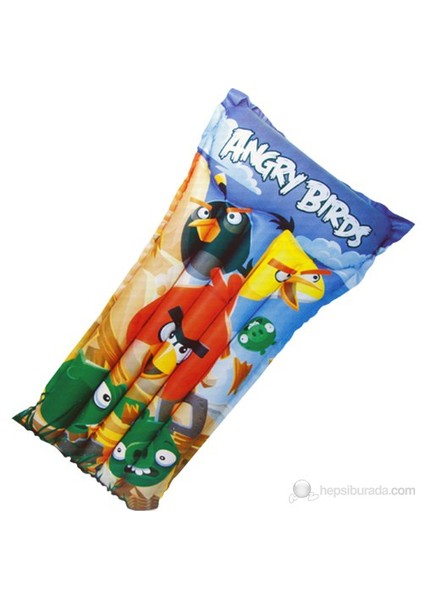 BestWay Angry Birds Lisanslı Çocuk Yatağı / 119cm X 61cm