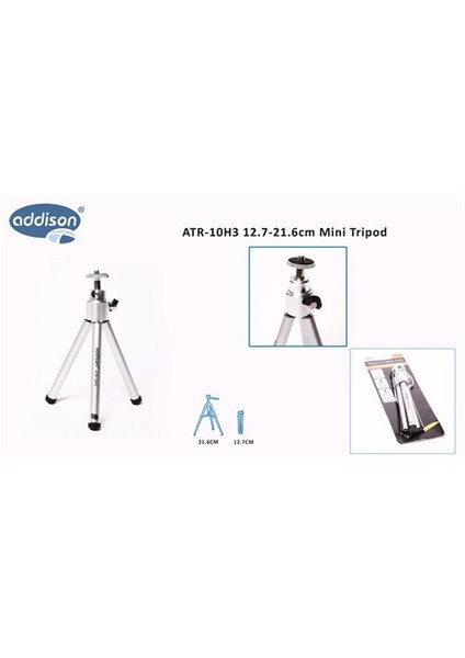 ATR-10H3 12.7-21.6cm Mini Tripod