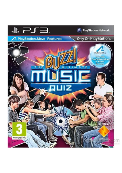 Ps3 Buzz The Ultımate Musıc Quız