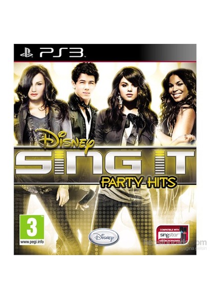 Ps3 Disney Sıng It Party Hıts