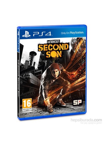 İnfamous Second Son PS4 (Türkçe Dublaj ve Altyazı Seçeneği)