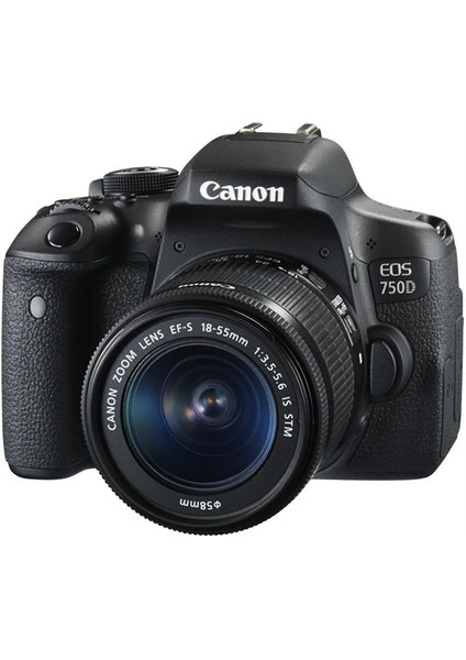 Eos 750D + 18-55 Is Stm + Çanta + 16 Gbhafıza Kartı
