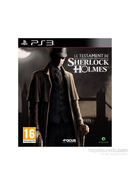 The Testament Of Sherlock Holmes Ps3 Oyun