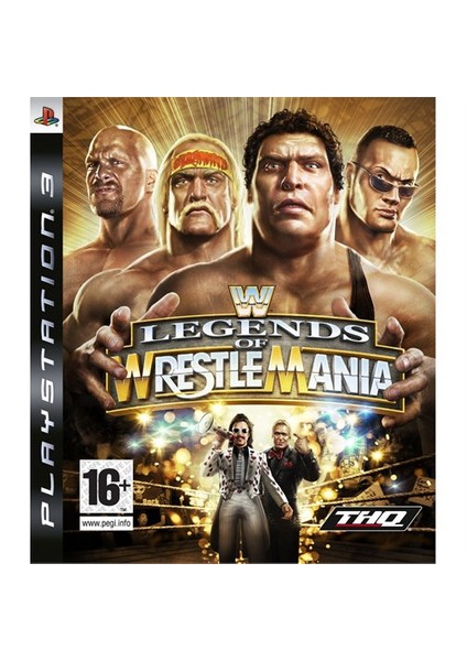 Thq Wwe Legends Of Wrestlemania Ps3 Oyun