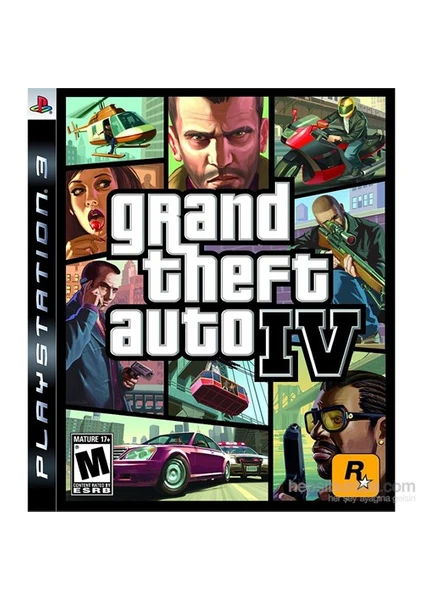 Grand Theft Auto 4 Ps3 Oyunu