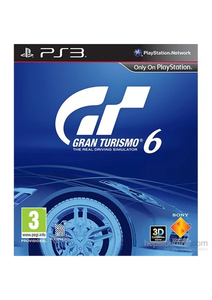 Gran Turismo 6 Ps3 Oyunu