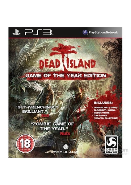 Dead Island Game The Year Edition Ps3 Oyun