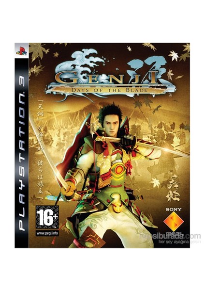 Genji Days Of The Blade PS3