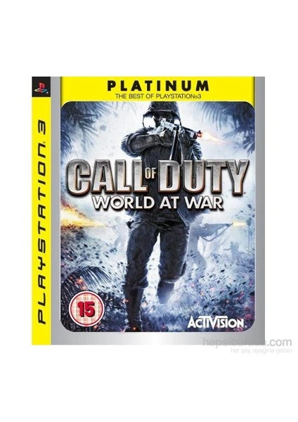 Call Of Duty Worl At War Ps3 Oyunu